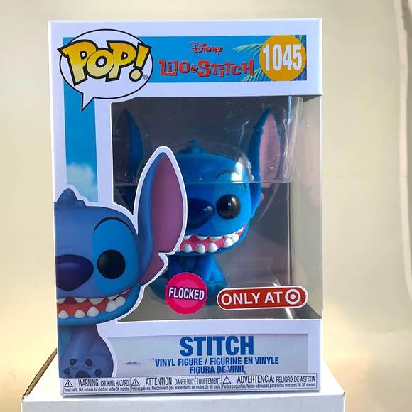 Funko Pop Lilo and Stitch “Stitch” Flocked - Picture 1 of 6